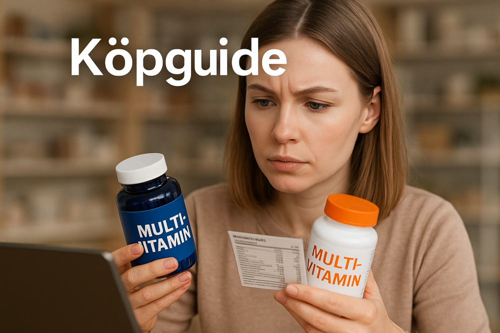 så hittar du bästa multivitamin kvinna