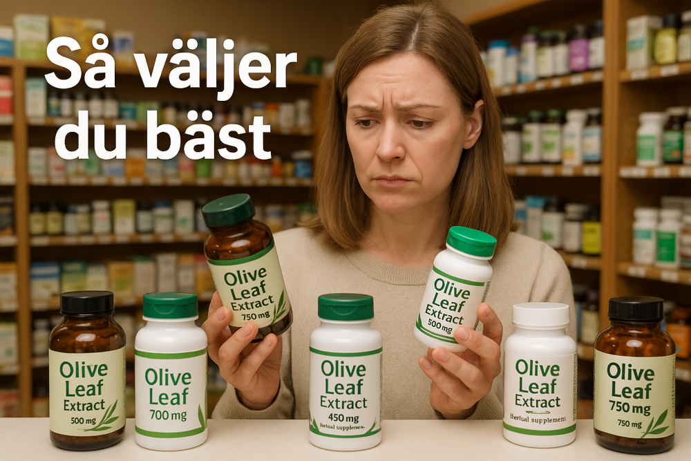 så hittar du bästa olivbladsextrakt