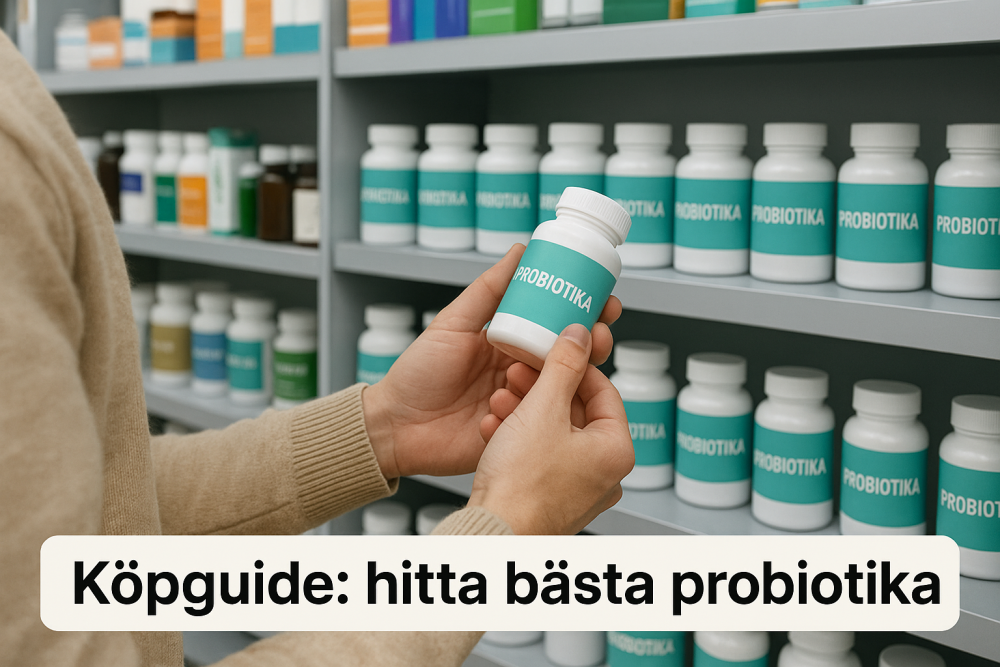 så hittar du bästa probiotika