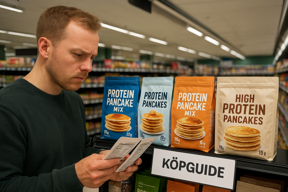 så hittar du bästa proteinpannkakor mix