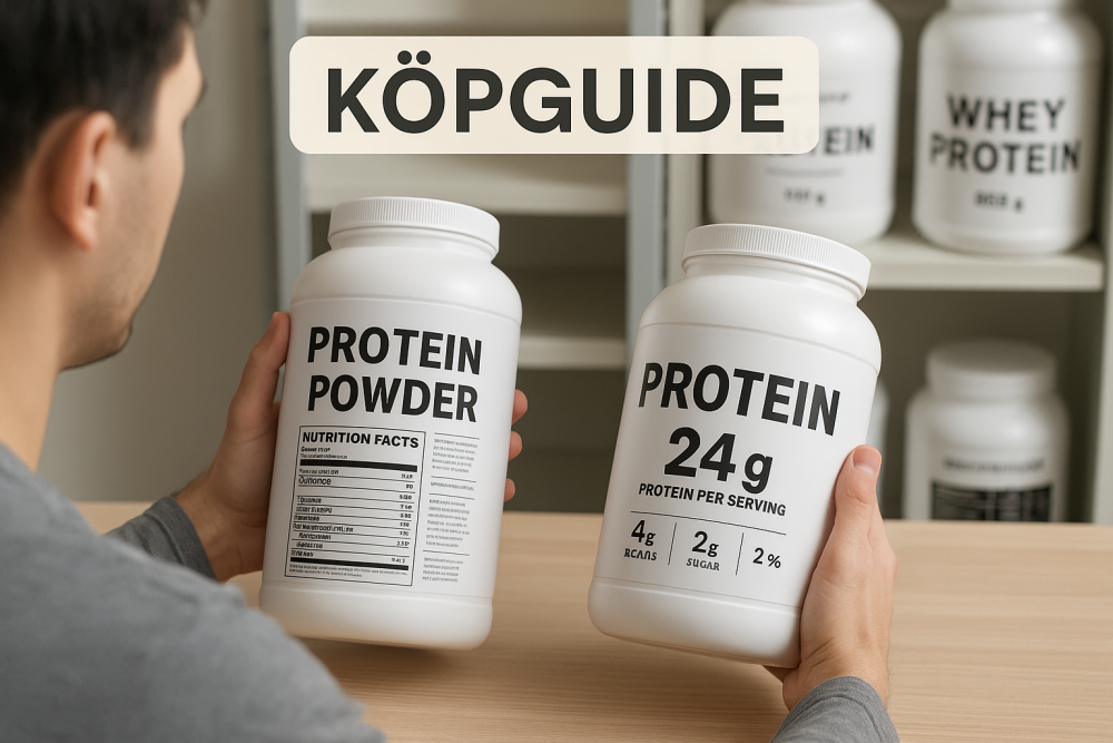 så hittar du bästa proteinpulver för viktminskning