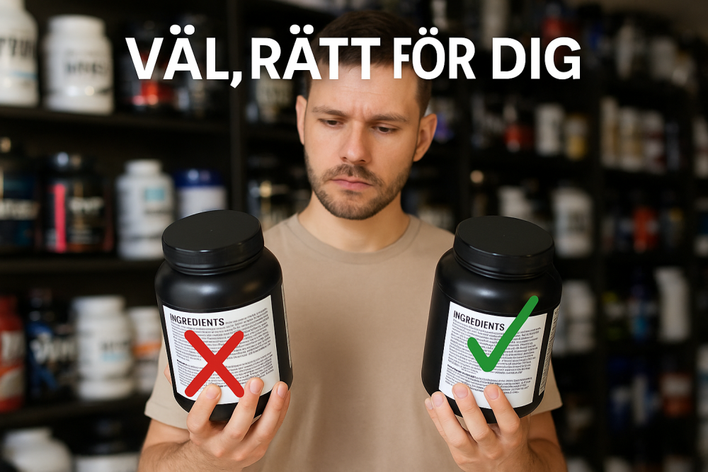 så hittar du bästa proteinpulver utan sötningsmedel