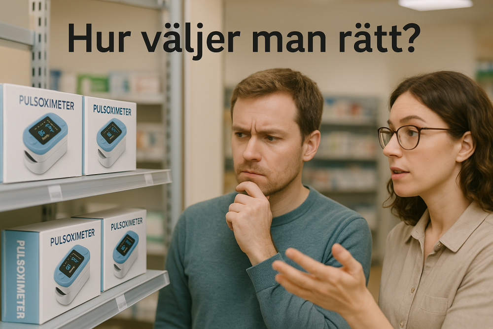 så hittar du bästa pulsoximeter
