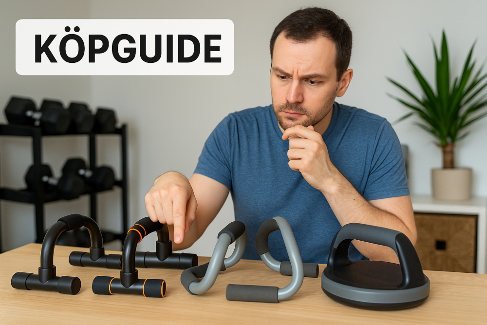 så hittar du bästa push up bars