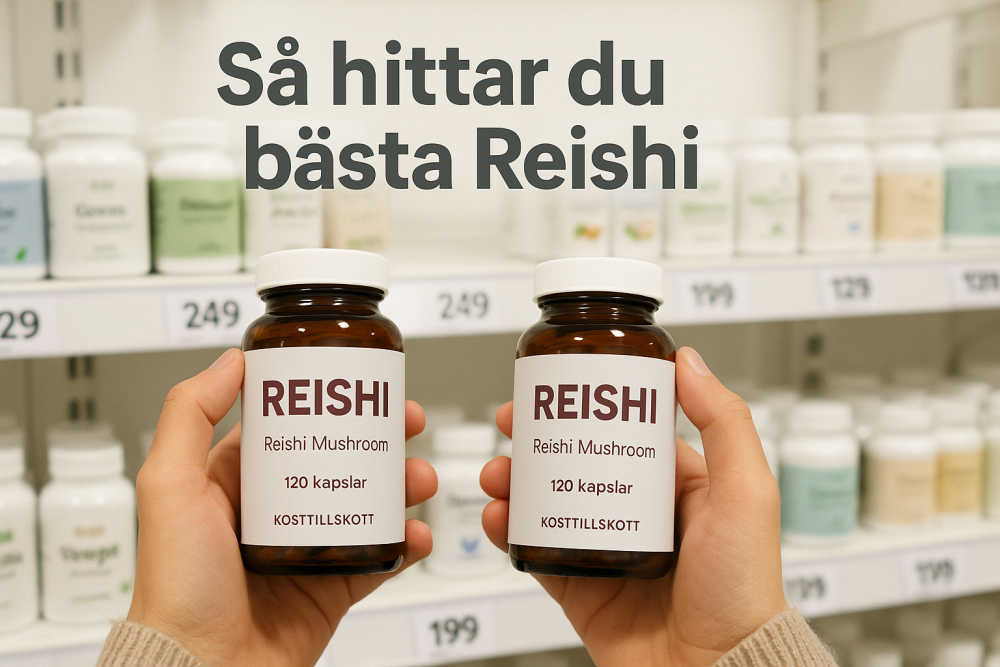 så hittar du bästa reishi