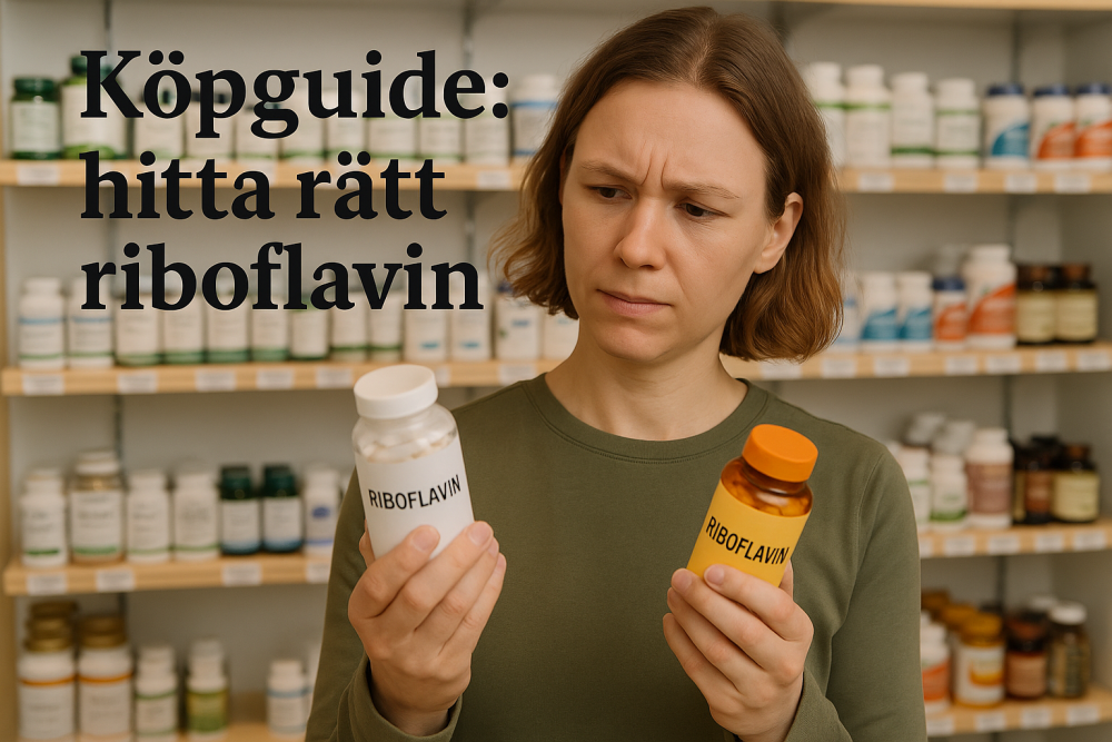så hittar du bästa riboflavin