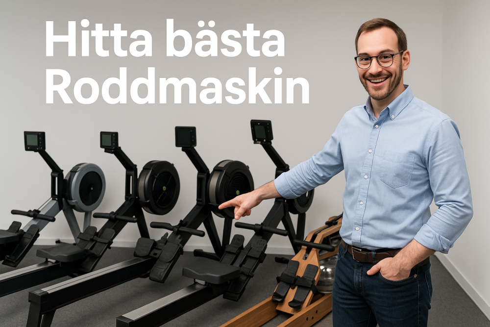 så hittar du bästa roddmaskin