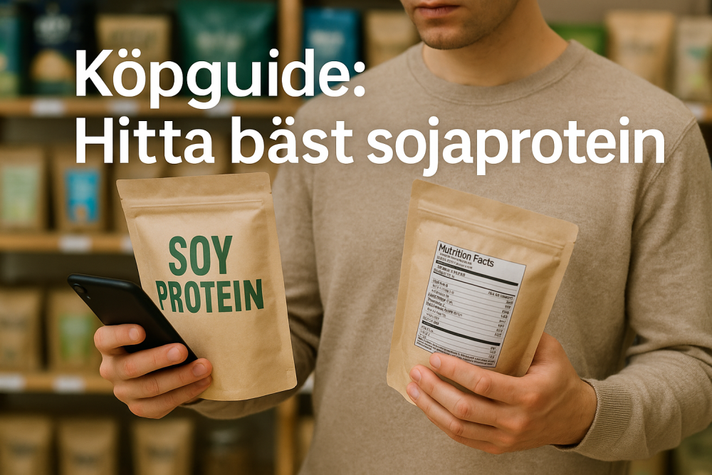 så hittar du bästa sojaprotein