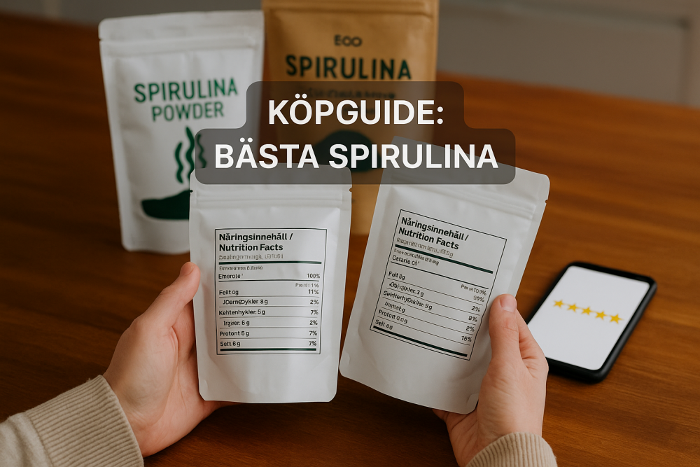 så hittar du bästa spirulina