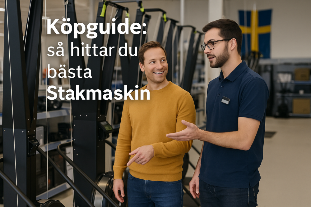 så hittar du bästa stakmaskin