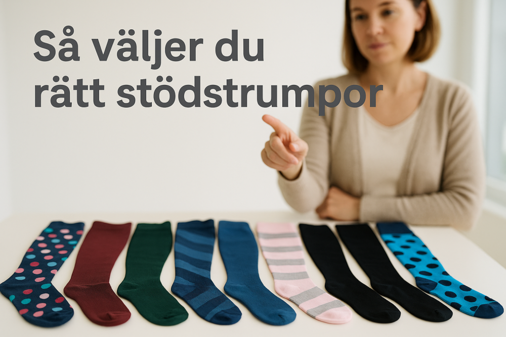 så hittar du bästa stödstrumpor