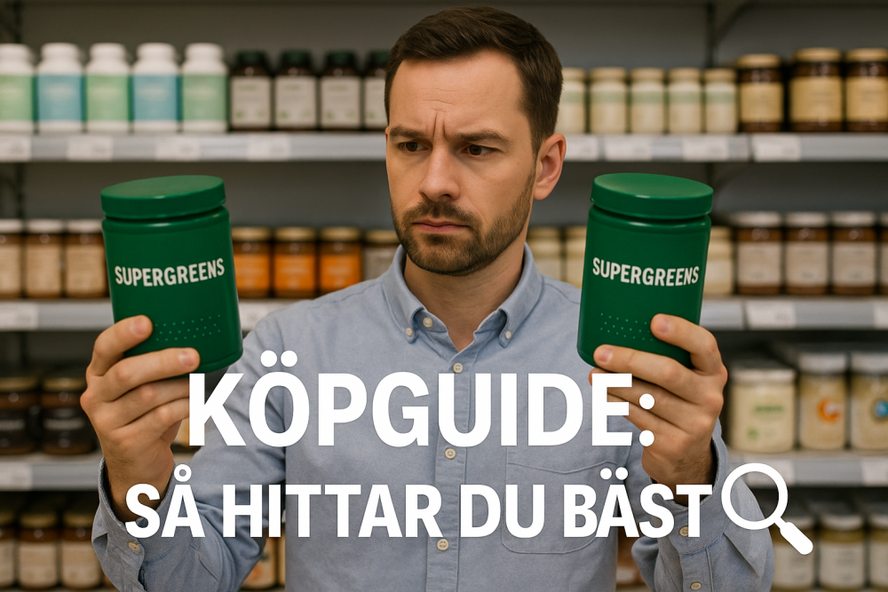så hittar du bästa supergreens
