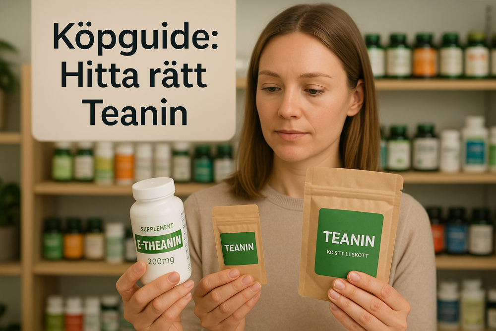 så hittar du bästa teanin