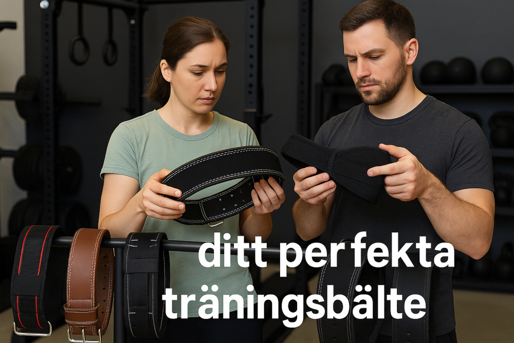 så hittar du bästa träningsbälte