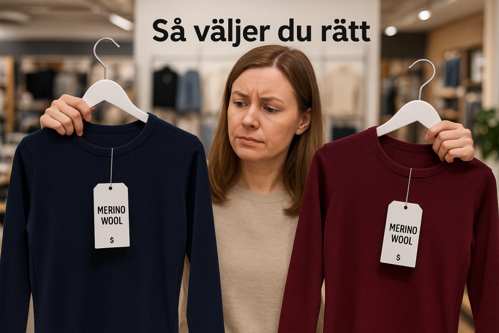 så hittar du bästa underställ merinoull dam