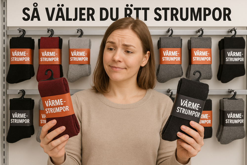 så hittar du bästa värmestrumpor