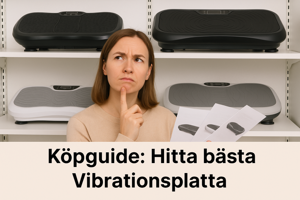 så hittar du bästa vibrationsplatta