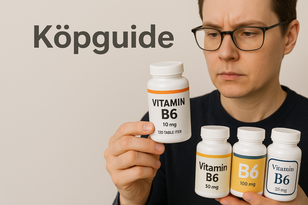 så hittar du bästa vitamin b6