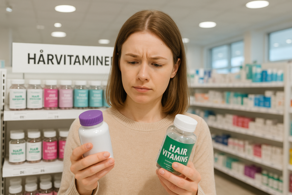 så hittar du bästa vitaminer för håret