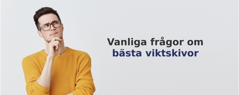 vanliga frågor om Viktskivor